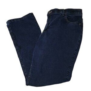 Riders By Lee Women's Size 18 Blue Jeans 38x30 Relaxed Fit